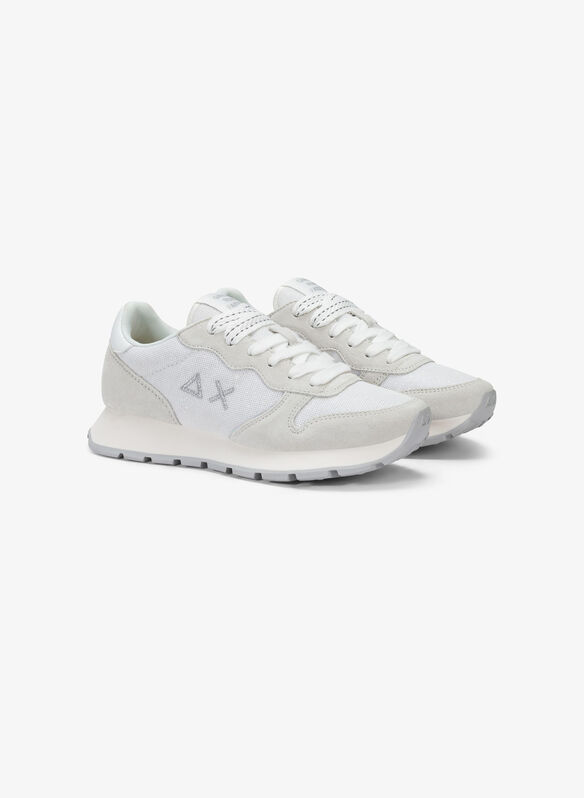 SNEAKER ALLY GLITTER TEXTILE, 01 WHT, medium