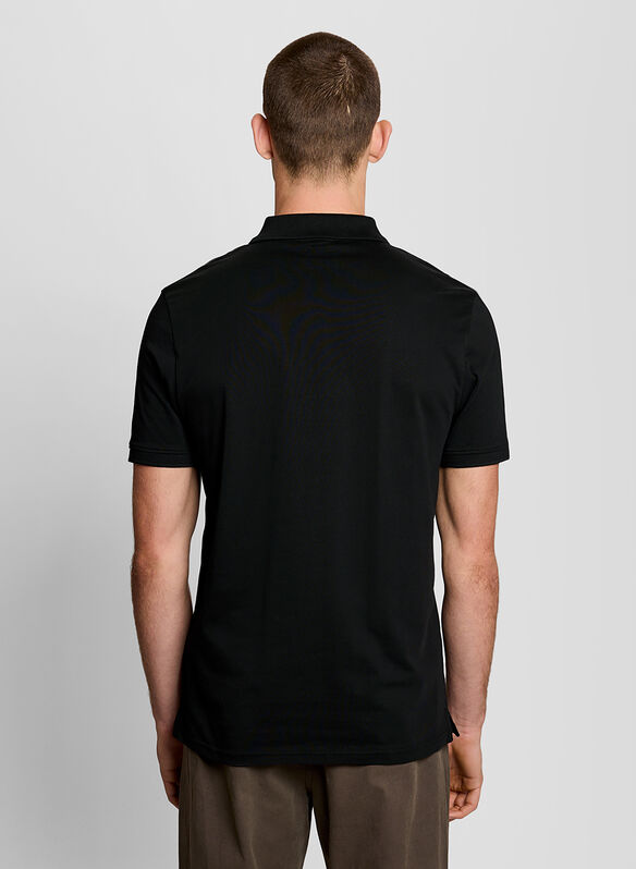 POLO COTTON JERSEY, Z865 BLK, medium