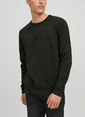MAGLIONE GIROCOLLO BASIC ESSENTIAL, FOREST NIGHT FOREST, thumb