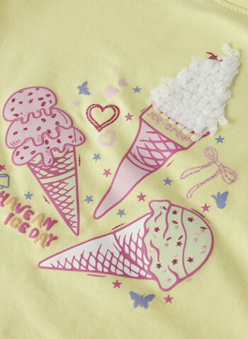 T-SHIRT FENTAZ BAMBINA, LEMONADE YELLOW, small