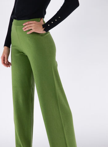 PANTALONE PALAZZO PUNTO MILANO, 36 GREEN, small