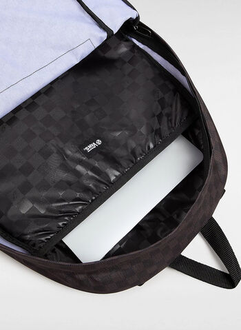 ZAINO OLD SKOOL CHECK UNISEX, BLKCHARCOAL, small