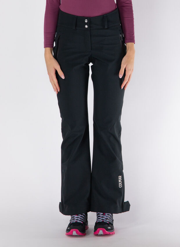 PANTALONE SCI SOFTSHELL 10K, 99 BLK, large