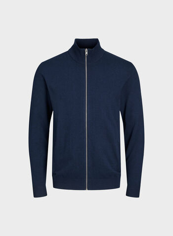 CARDIGAN EMIL FULL ZIP, , small