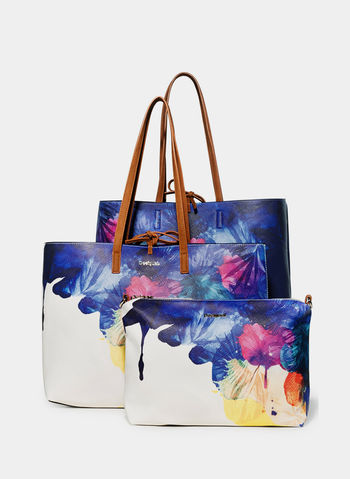 BORSA  DOUBLE-FACE COREAL SEATTLE, 5000WHT, small