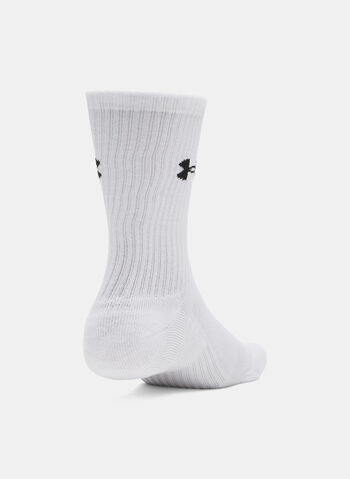 CALZA PERFORMANCE COTTON 3 PAIA, 0100 WHT, small