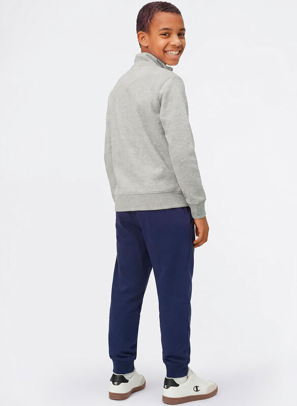 TUTA CON FELPA FULL ZIP E PANTALONI CON GRAFICA RAGAZZO, EM021 GREYNVY, medium