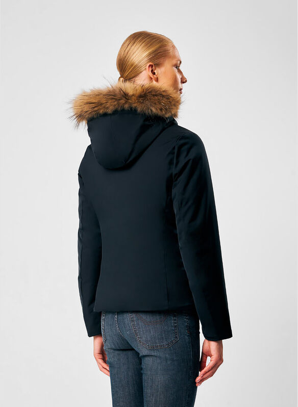 GIUBBOTTO BILIANA PIUMA, 206XXN BLK, medium