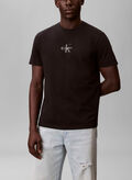 T-SHIRT CON MONOGRAMMA LOGO, UB1 BLK, thumb