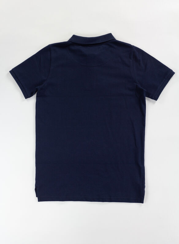 POLO PIQUET CLASSIC RAGAZZO, 178 NVY, medium