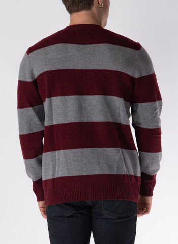 MAGLIONE GIROCOLLO ORIGINAL HOUSEMARK, 0017 GREYBORDEAUX, small