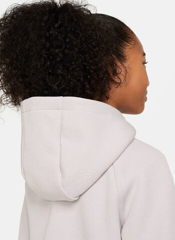 FELPA FULL ZIP TECH RAGAZZA, 019 PLATINUM VIOLET, small