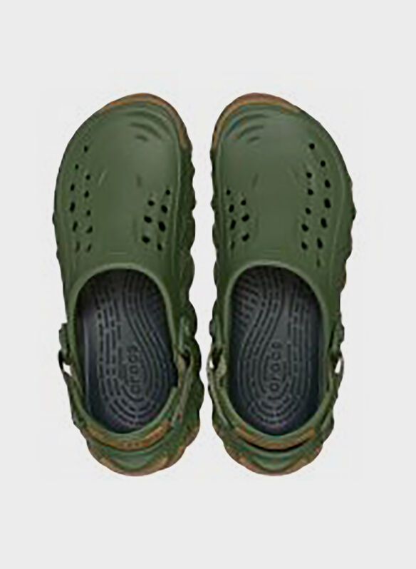 SANDALO SABOT ECHO GUM RO CLOG, ARMY, medium