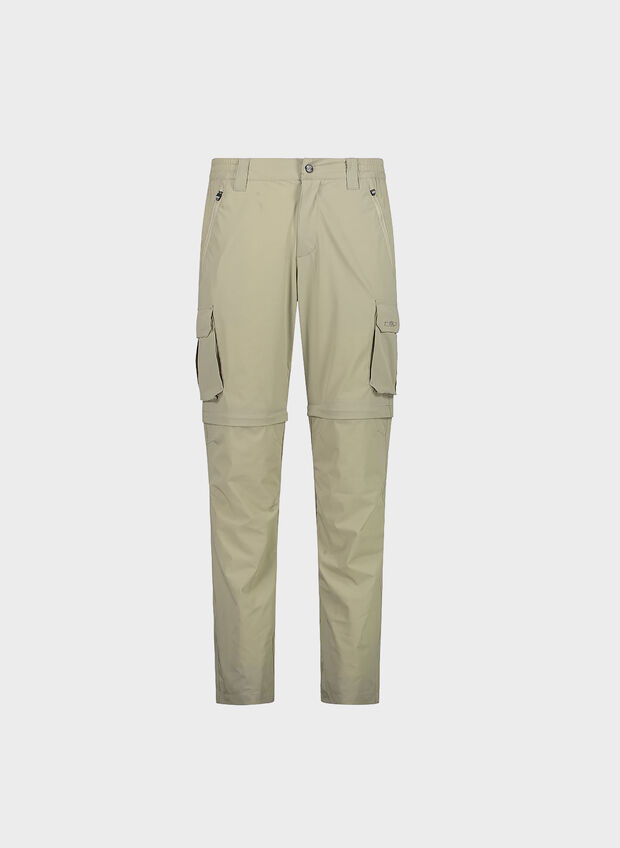 PANTALONE ZIP OFF STRECH TASCONI, , large