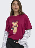 T-SHIRT VIVVI GRAPHIC, RUMBA RED, thumb