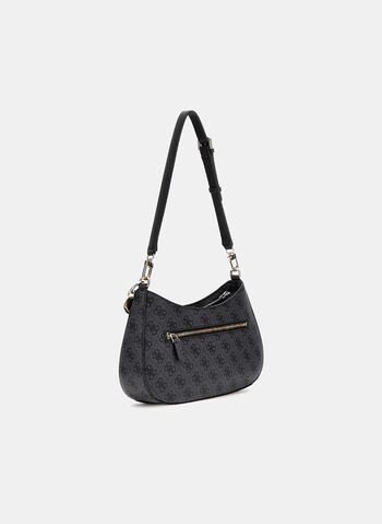 BORSA A SPALLA NOELLE 4G LOGO, CLO BLK, small