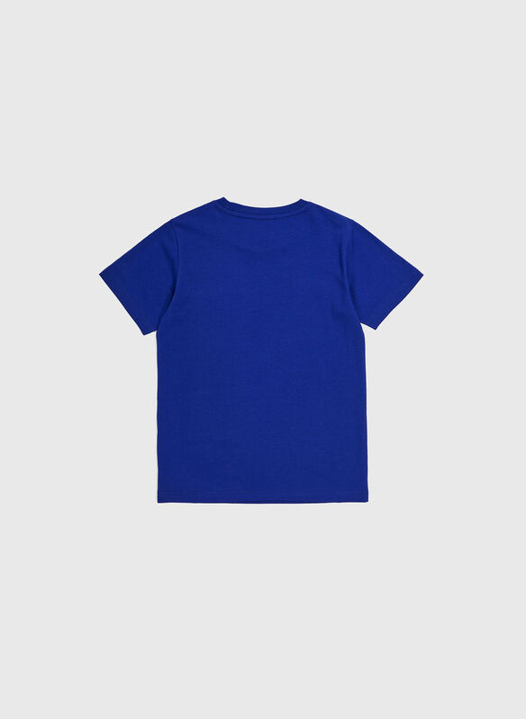 T-SHIRT AMERICAN CLASSIC RAGAZZO, BS559 BLUE, medium