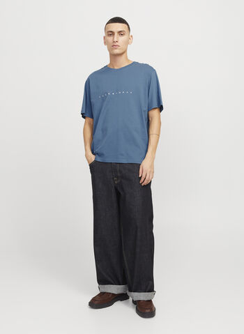 T-SHIRT SHORTSLEEVE LETTERING LOGO, OCEANVIEW, small