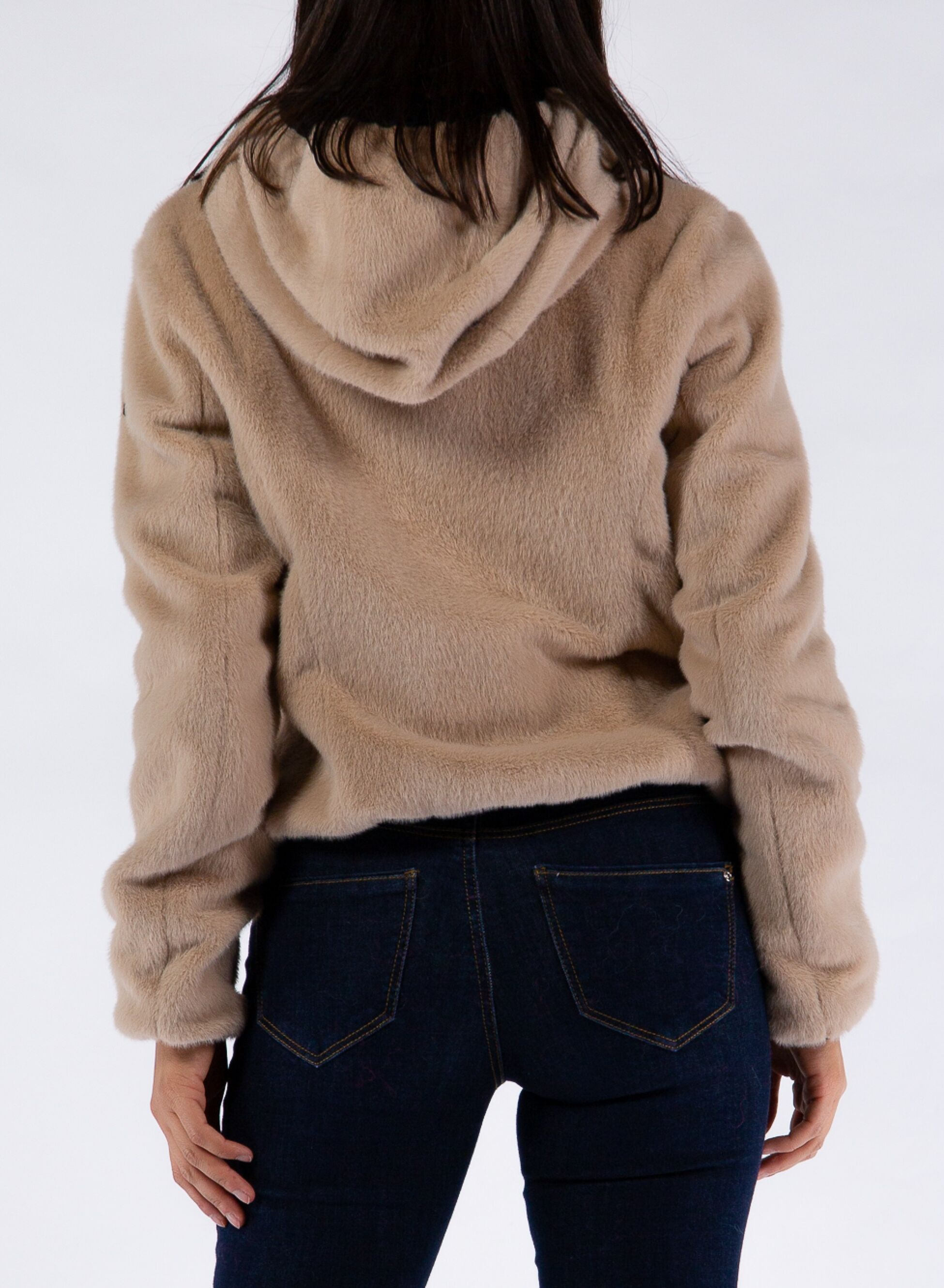 reverse teddy jacket