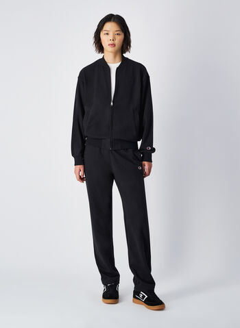 FELPA BOMBER, KK001 BLK, small