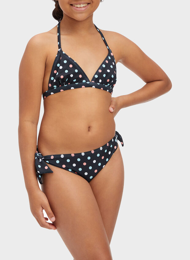 COSTUME TRIANGOLO POIS SUSAN RAGAZZA, 050BLK, large