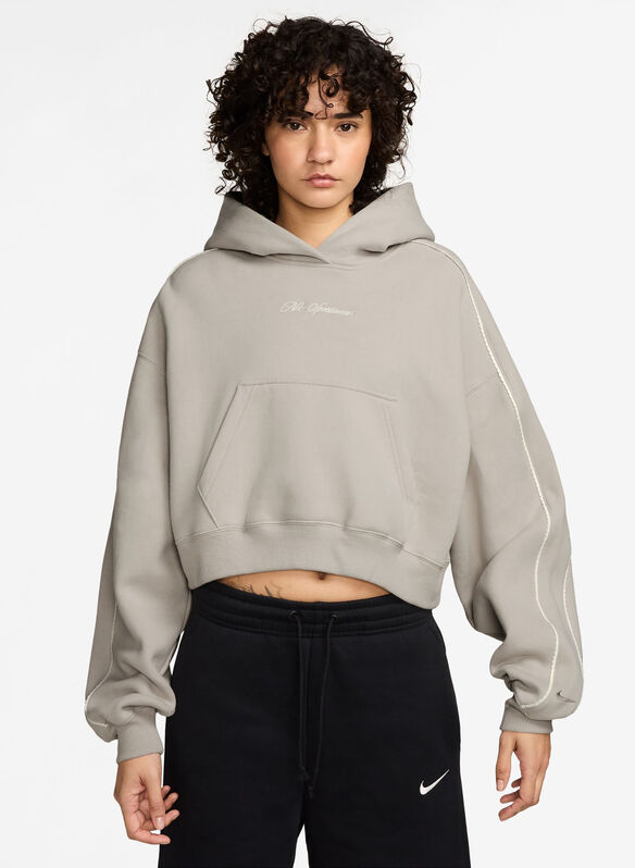 FELPA FL STDO HOODIE, 236 CREAM, medium