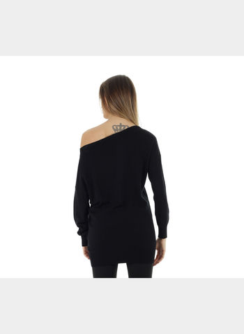 MAGLIONE GRAPHIC DONNA, NERO, small