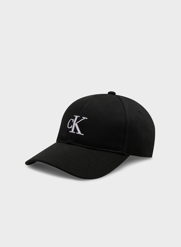 CAPPELLO BASEBALL CON LOGO, 01I BLK, large
