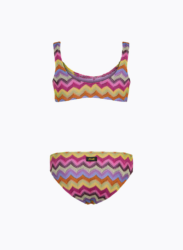 COSTUME BRALETTE CROCHET, MC MULTICOLOR, medium