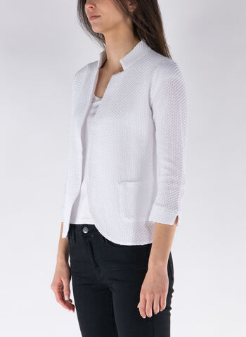 GIACCA APERTA NIDO D'APE, 01 WHT, small