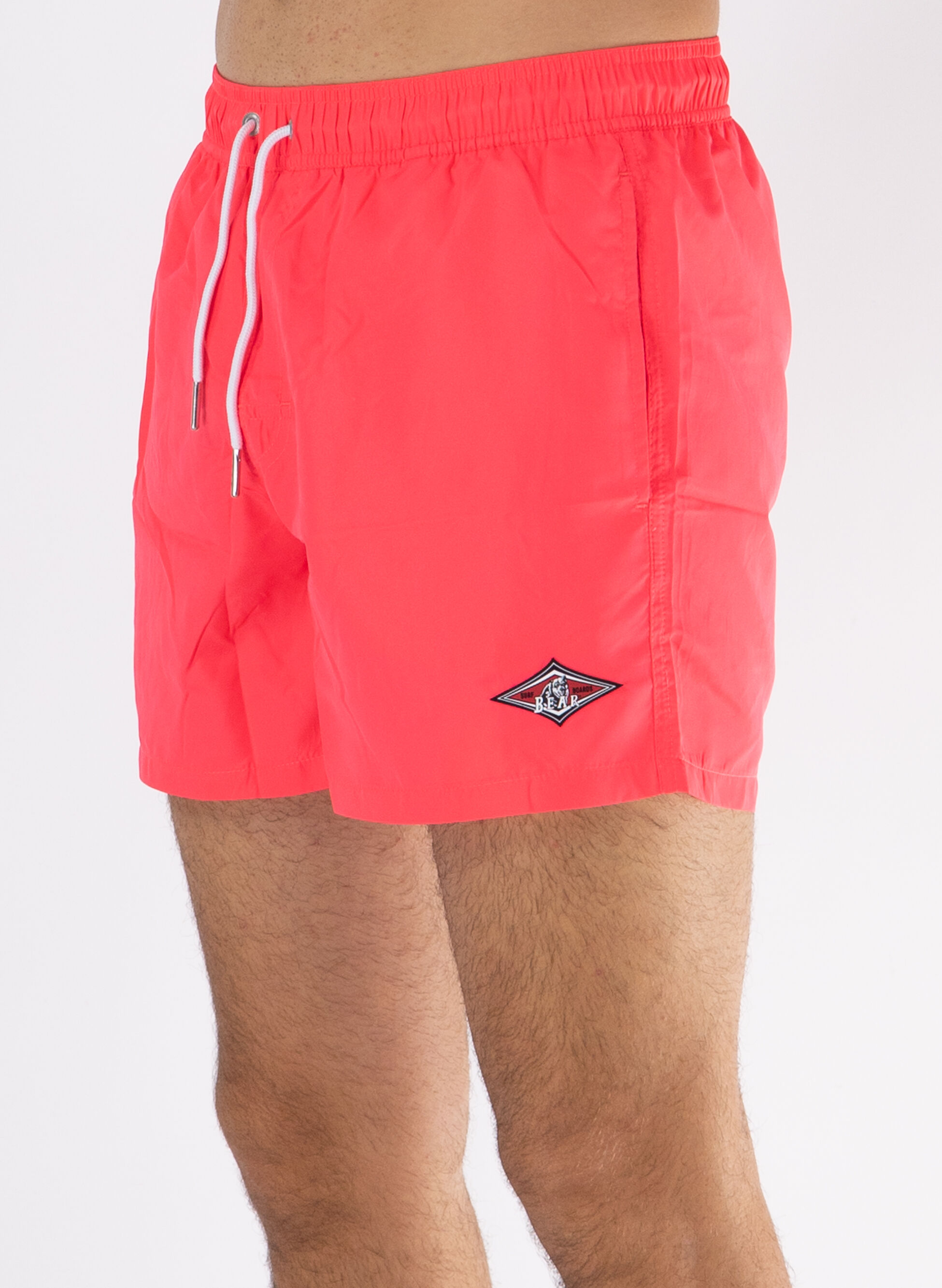 LBO - Pantaloncini Da Bagno A Righe Seersucker 0395 Azzurro Bianco