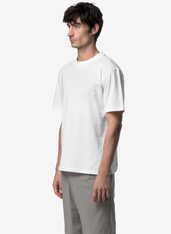 T-SHIRT TRIANGLE IN JERSEY, 001 WHT, medium