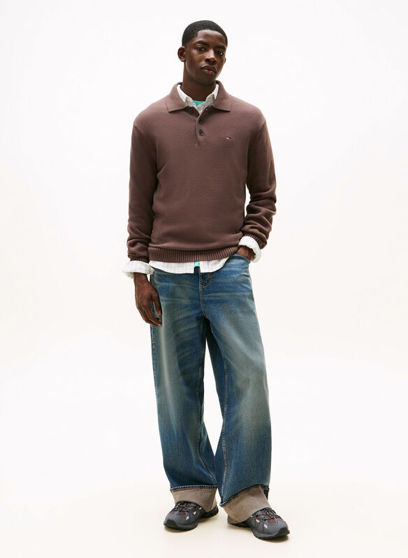 MAGLIONE POLO ESSNTIAL, GW1 MORO, medium