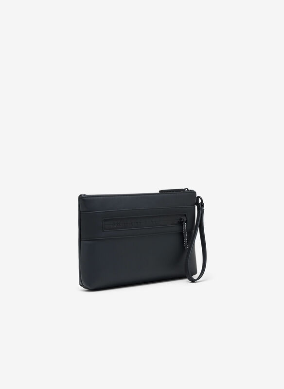 POUCHETTE ANGEL ECOPELLE, MC043 BLK, medium