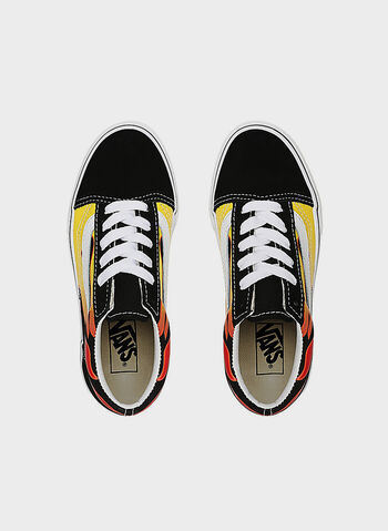 SCARPA OLD SKOOL FLAME BAMBINO, BLKFLAME, small