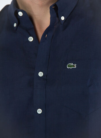 CAMICIA IN LINO REGULAR, , small