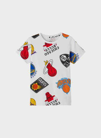 T-SHIRT MANGO NBA RAGAZZO, BRIGHT WHITE, small