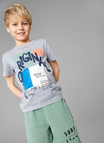 T-SHIRT FIRRE STAMPA RAGAZZO, , small