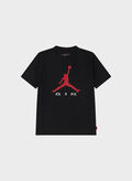 T-SHIRT JORDAN LOGO RAGAZZO, 023 BLK, thumb