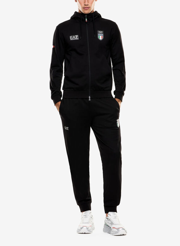 TUTA ITALIA TEAM IN COTONE, UC001 BLK, medium