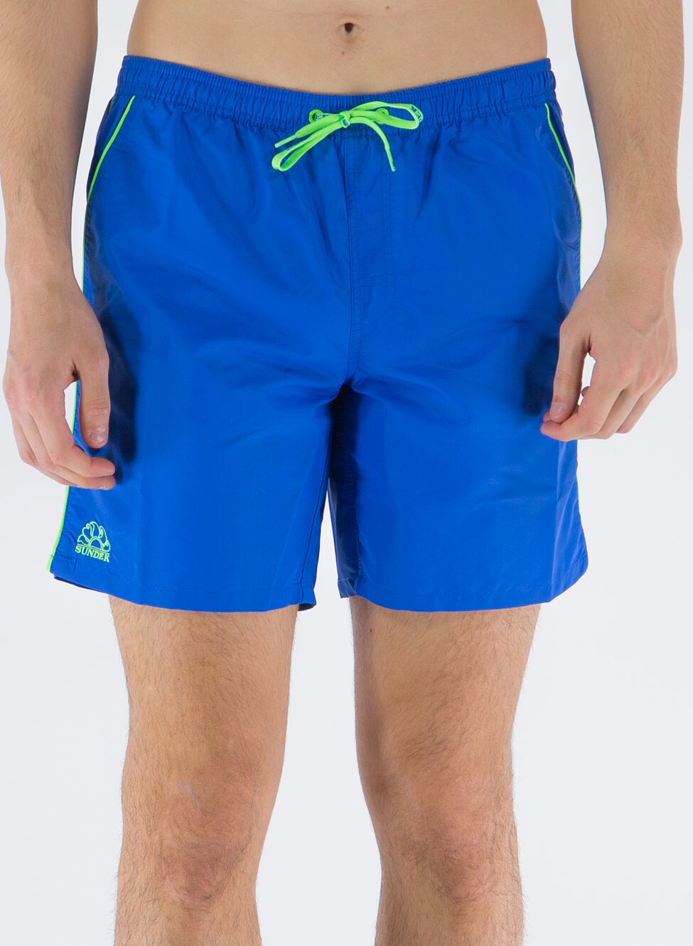 SUNDEK BOXER PERVIS 16 PIPING Blu, Verde, Fluo | Sport85