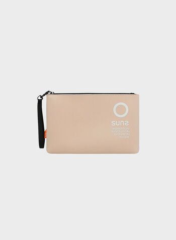 POCHETTE NEOPRENE, PEACH, small