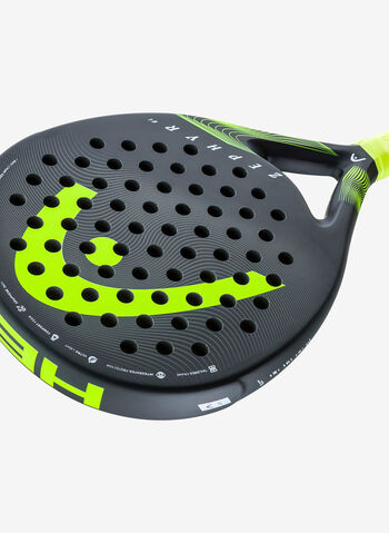 RACCHETTA DA PADEL ZEPHIR ULTRALIGHT, UNI BLKYEL, small