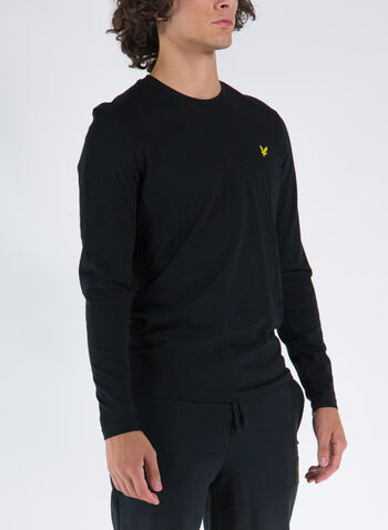 T-SHIRT MANICA LUNGA, Z865 BLK, small