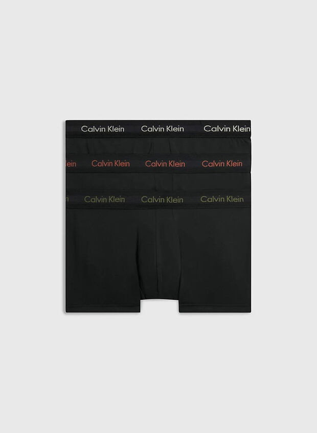 BOXER ADERENTI COTTON STRETCH 3 PACK, H5K BLK, large