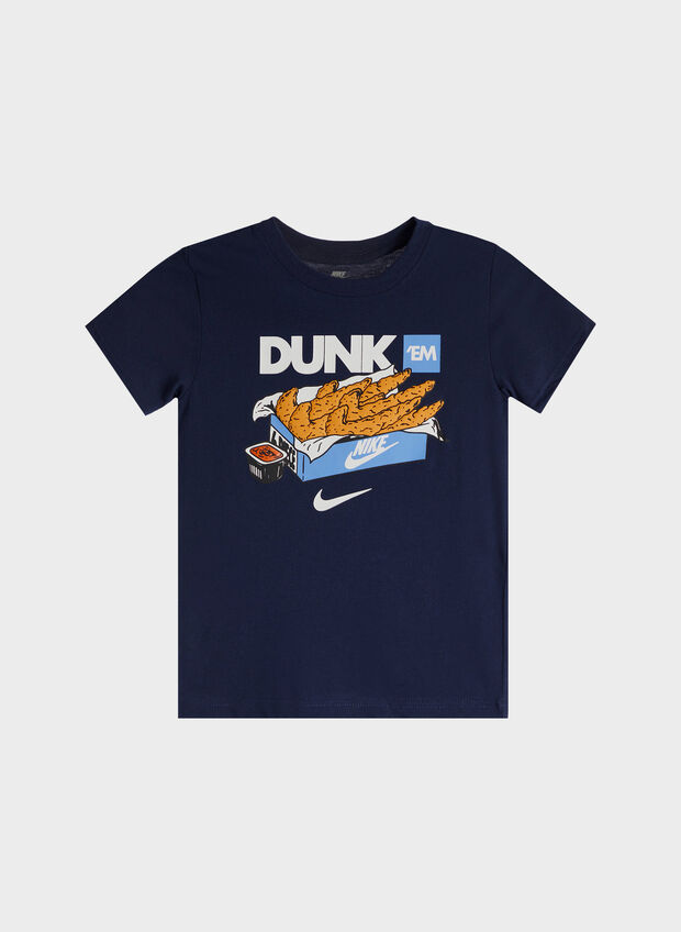 T-SHIRT MC DUNK BAMBINO, U90 NVY, large