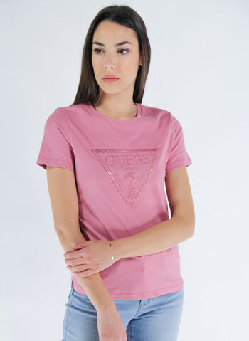 T-SHIRT LOGO, G67G PINK, small