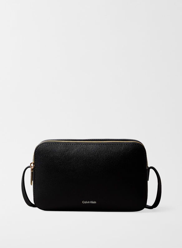 BORSA PER FOTOCAMERA CON LOGO LAMINATO, 332 BLK, medium