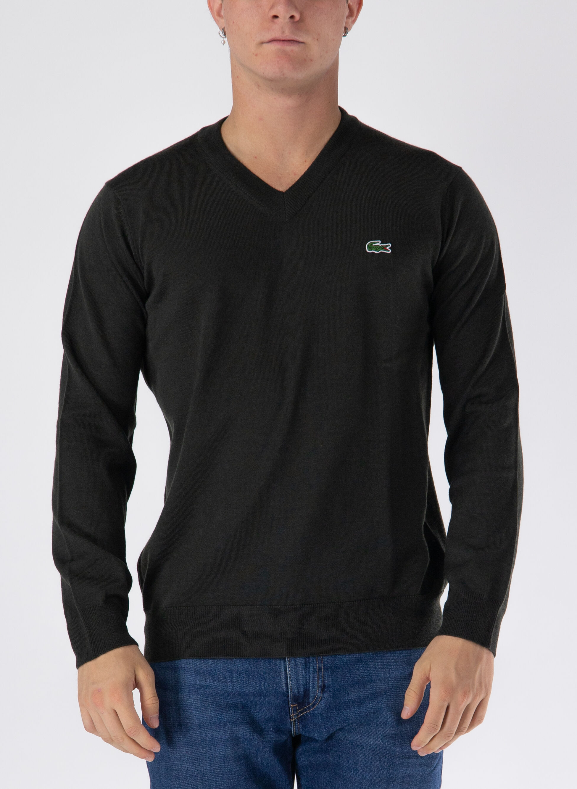 LACOSTE MAGLIONE CON SCOLLO A V