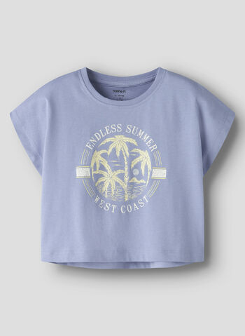 T-SHIRT VILMA RAGAZZA, PURPLE IMPRESSION, small